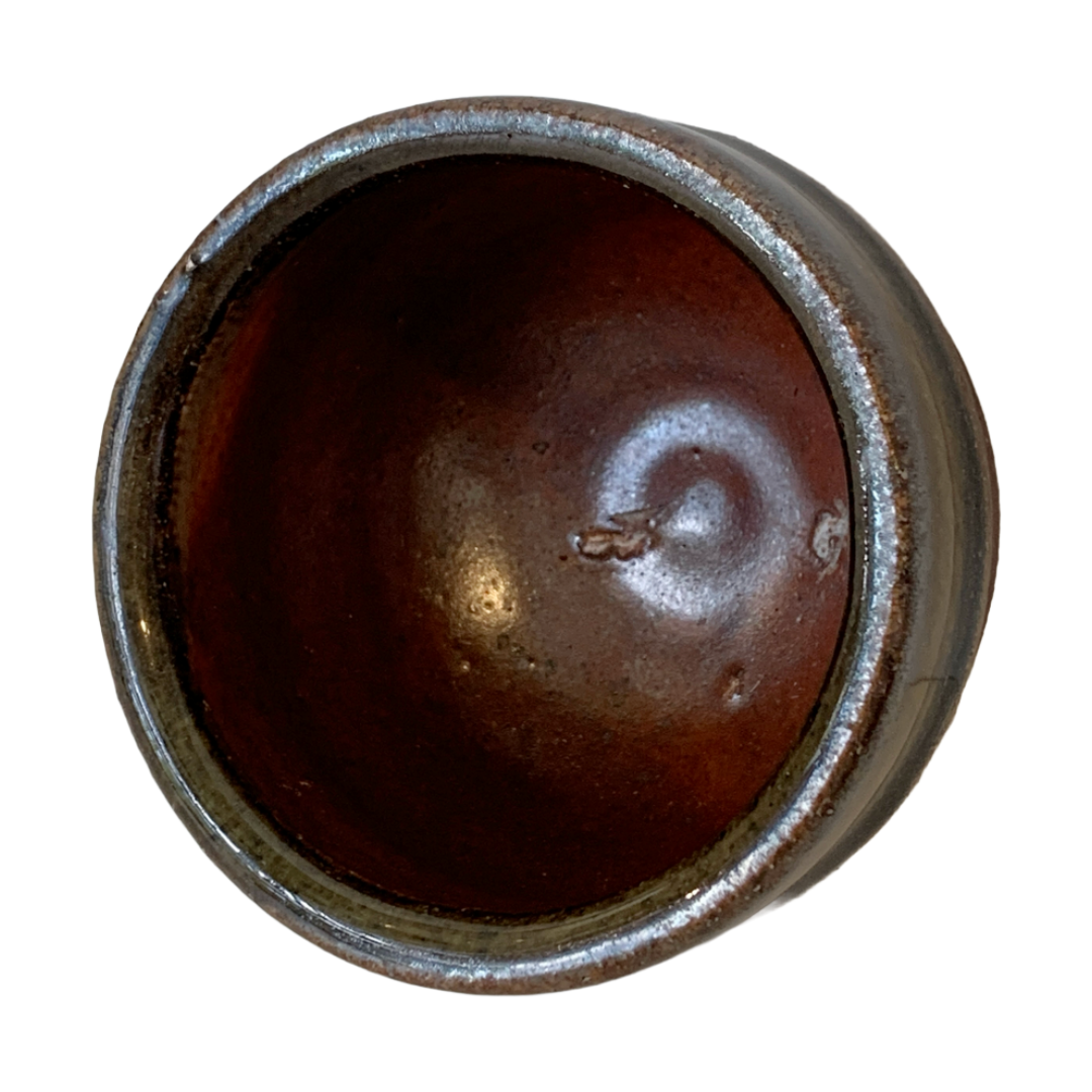 SERVICE CERAMICS | ‘Curved Brown Cup’ | Wheel-thrown ceramics
