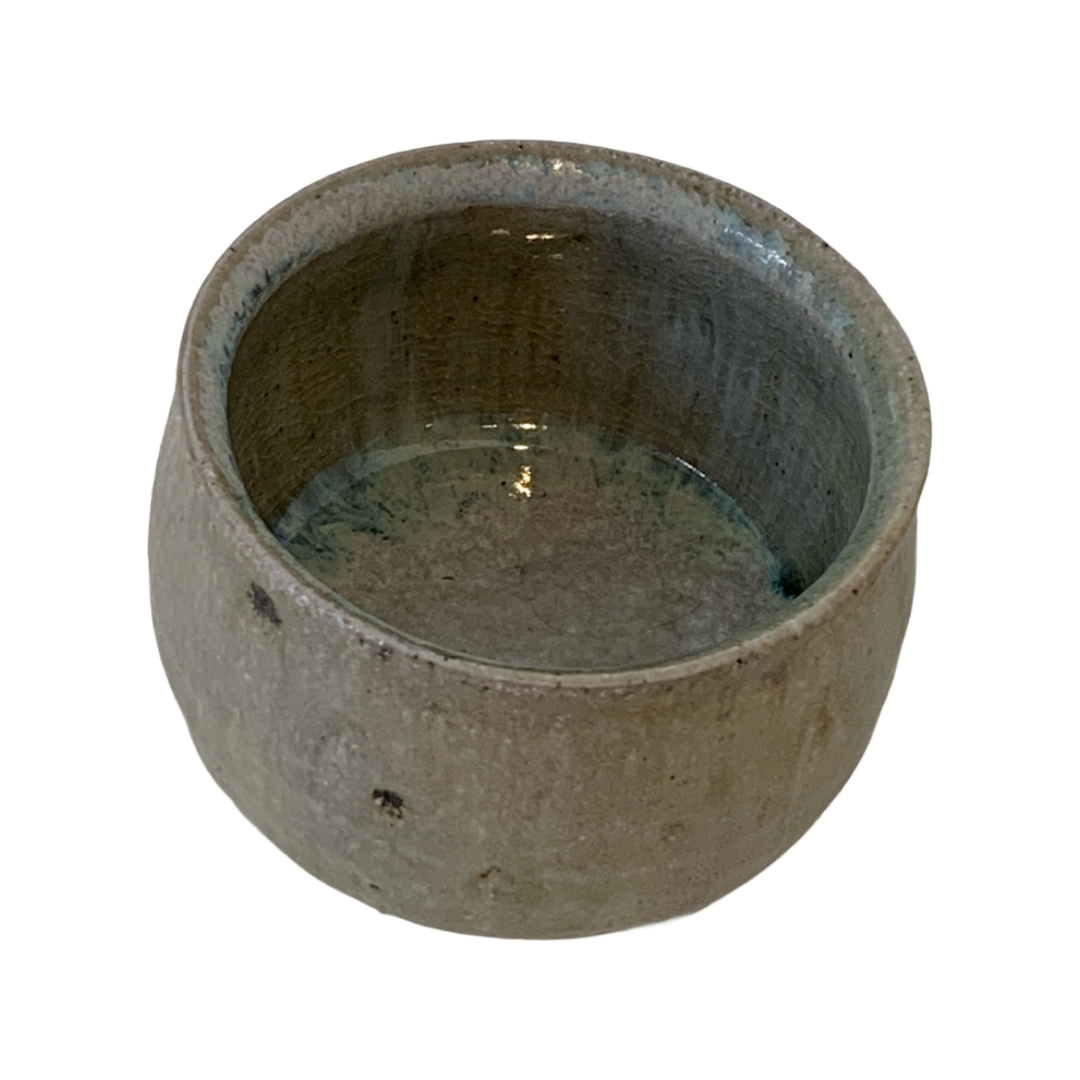 SERVICE CERAMICS | ‘Smooth Natural / Green Cup' | Wheel-thrown ceramics