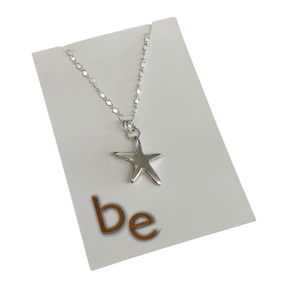 BREATH AND ESSENCE | 'Sea Star Necklace' | Sterling Silver