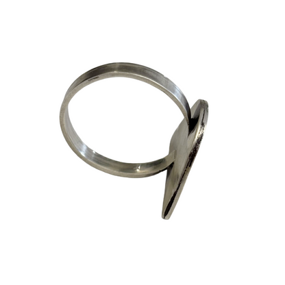 BREATH AND ESSENCE | 'Rainbow Ring' | Sterling Silver / patina finish