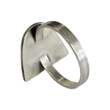 BREATH AND ESSENCE | 'Rainbow Ring' | Sterling Silver / patina finish