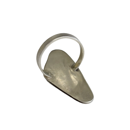 BREATH AND ESSENCE | ‘Spiral Ring' | Sterling Silver / Patina Finish