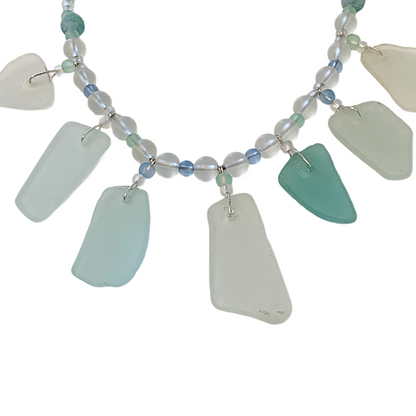 WILD THINGS | ‘Reclaimed Necklace’ | Glass beads + Recycled glass