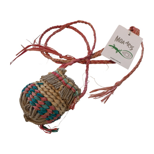 PAULA SAVAGE - Moa Island | 'Migi Bag #455' | Woven rafia + jute | 2026