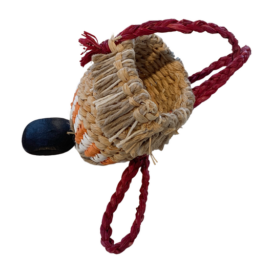 PAULA SAVAGE - Moa Island | 'Migi Bag #401' | Woven rafia + jute | 2026