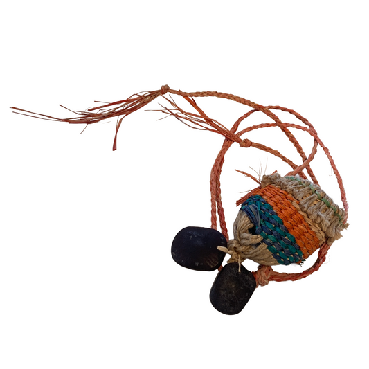 PAULA SAVAGE - Moa Island | 'Migi Bag #411' | Woven rafia + jute | 2026