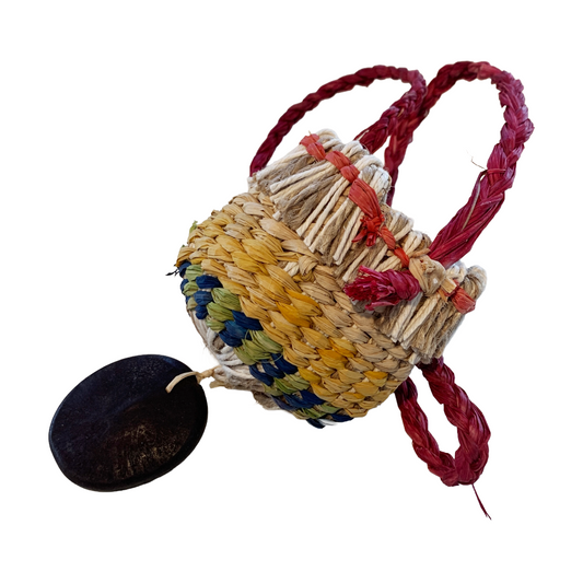 PAULA SAVAGE - Moa Island | 'Migi Bag #403' | Woven rafia + jute | 2026