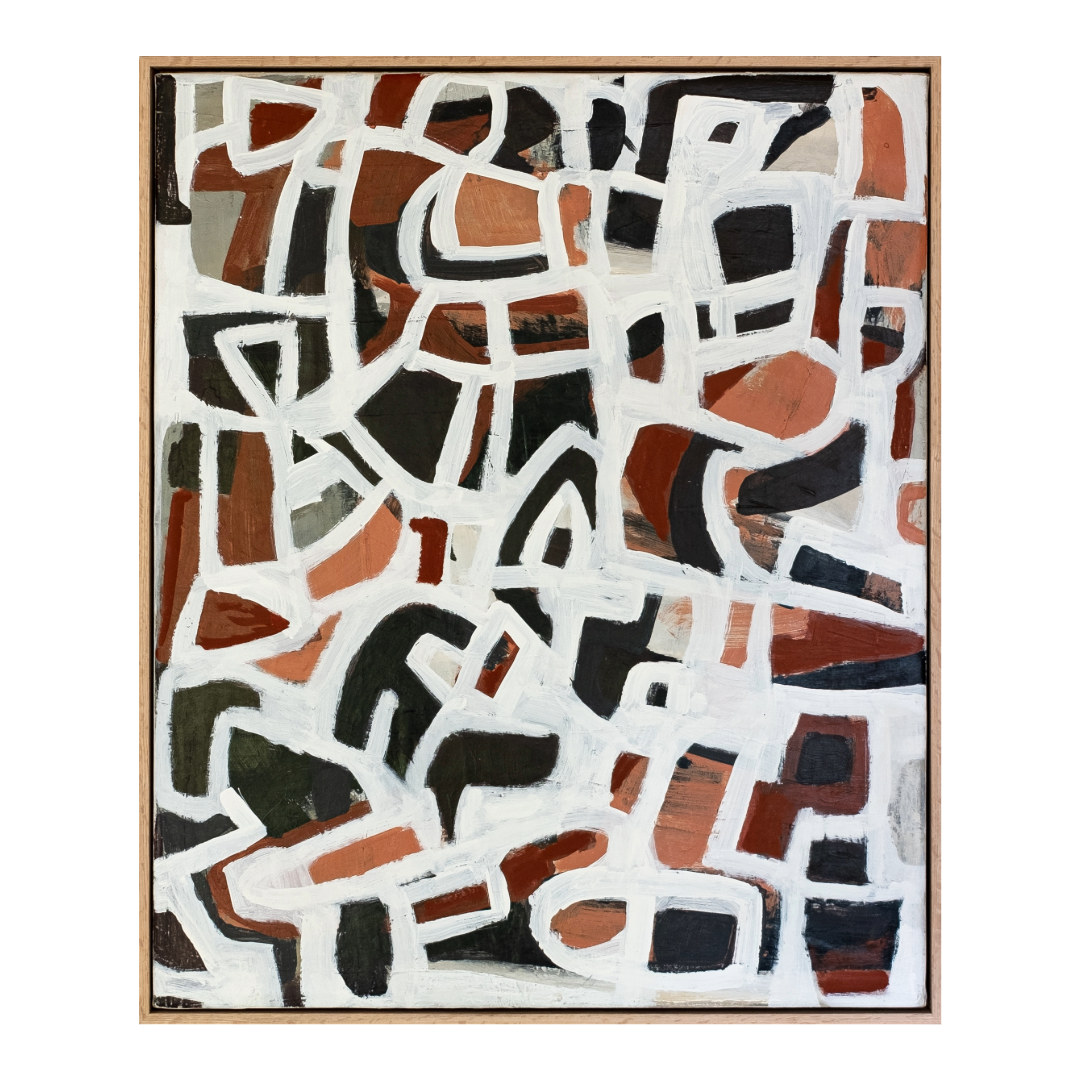 CLAUDINE MARZIK | ‘Anyways 3’ | Acrylic on canvas / framed