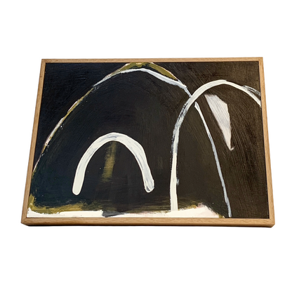 CLAUDINE MARZIK | ‘Undara Archway 1’ | Acrylic on paper / box timber frame