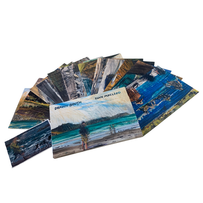 MONSOON PUBLISHING | ‘Drawn South’ | Artist Postcard Pack | Euan Macleod |2025 | Postcards in box