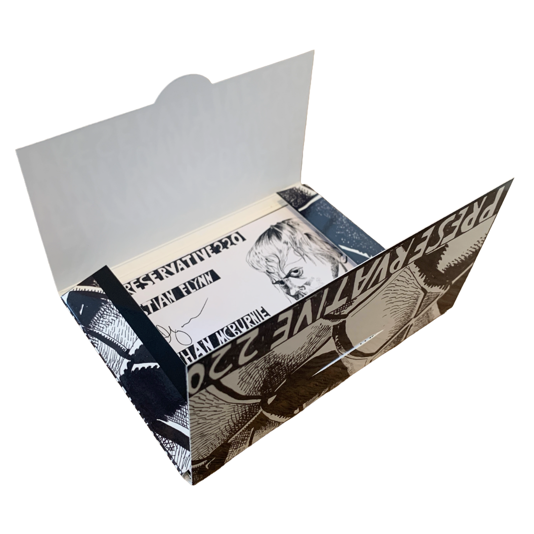 MONSOON PUBLISHING | ‘Preservative 220’ Artist Postcard Pack | Jonathan McBurnie/Christian Flynn | 2024 | Postcards in box
