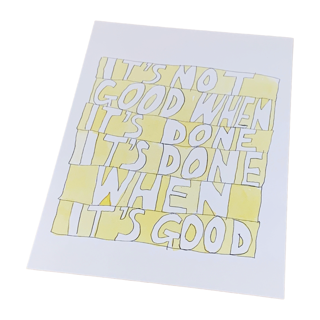 MONSOON PUBLISHING | ‘Looks too much like art’ Artist Postcard Pack | Jonathan McBurnie | 2025 | Postcards in box with sticker