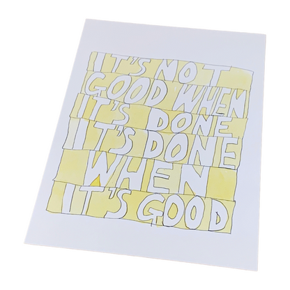 MONSOON PUBLISHING | ‘Looks too much like art’ Artist Postcard Pack | Jonathan McBurnie | 2025 | Postcards in box with sticker