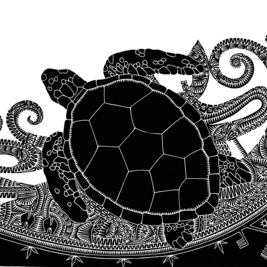 BRIAN ROBINSON | 'Waru I' | Linocut