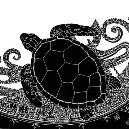 BRIAN ROBINSON | 'Waru I' | Linocut