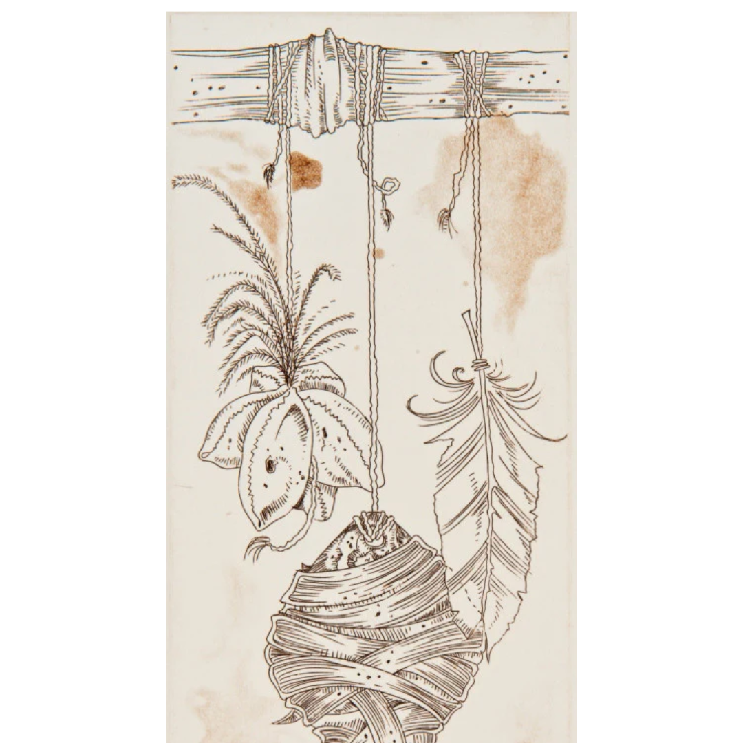 BRIAN ROBINSON | 'Wrapped charm' | Etching