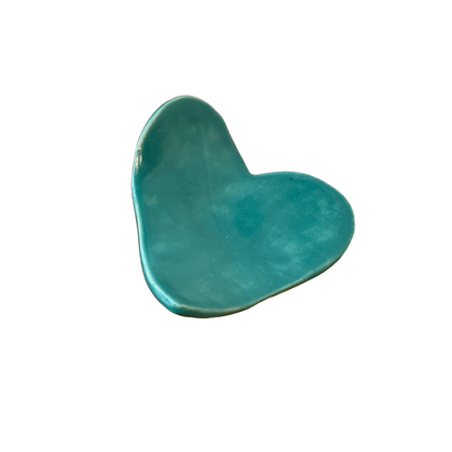 FLINTSTONE DESIGNS | ‘Turquoise Heart Dish’ | Ceramic