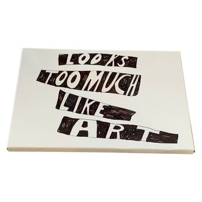 MONSOON PUBLISHING | ‘Looks too much like art’ Artist Postcard Pack | Jonathan McBurnie | 2025 | Postcards in box with sticker