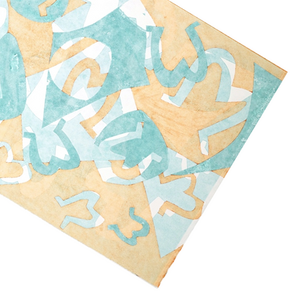 DANIE SAVAGE | 'Reconciliation/ Identity (State IIII)' | Monoprint on BFK Rives paper