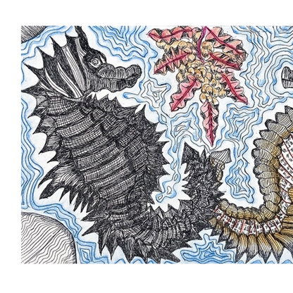 PETER MORRISON | 'Sea Horse' Etching