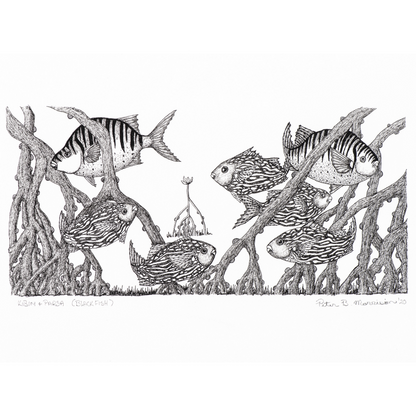 Peter B Morrison 'KIBIM & PARSA '(BLACK FISH)