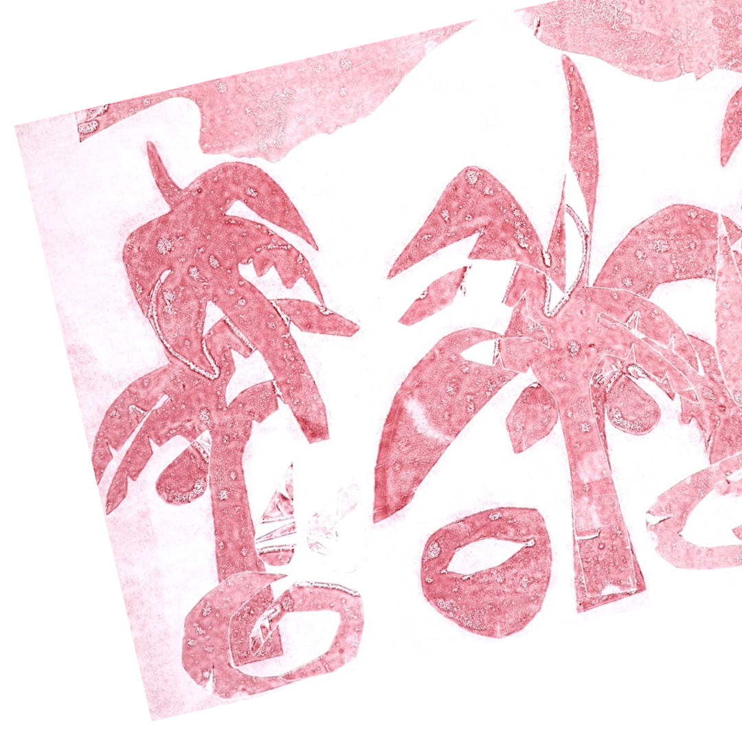 RITA KAITAP | 'Wakasu' | Monoprint on BFK Rives paper