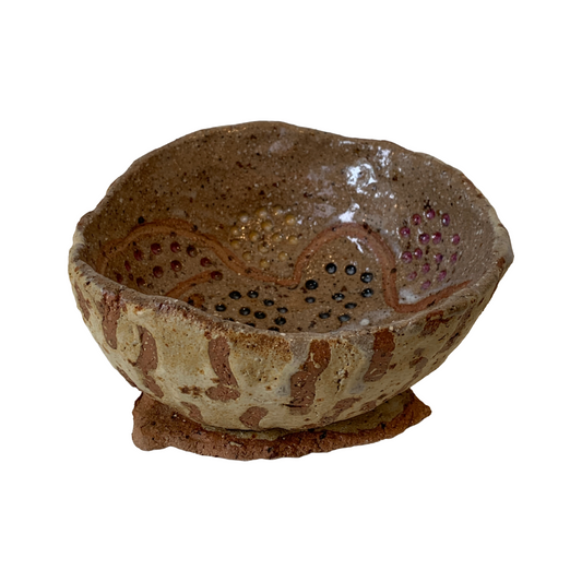 FLINTSTONE DESIGNS | 'My Journey - Dots and Lines Critter' | Ceramic