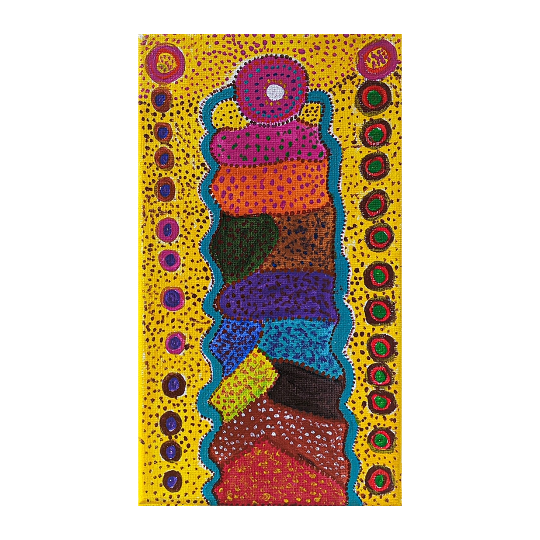 GLORIA GAVENOR | ‘My Mothers Place II’ | Painting / acrylic on canvas