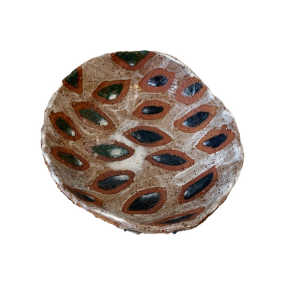 FLINTSTONE DESIGNS | 'Brown & Black eyed Critter' | Ceramic