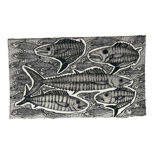 PETER B MORRISON | 'Spanish Mackerels Feeding' | 2024