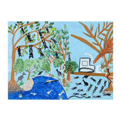 BRODIE MURRAY | 'Untitled' | Painting / stretched