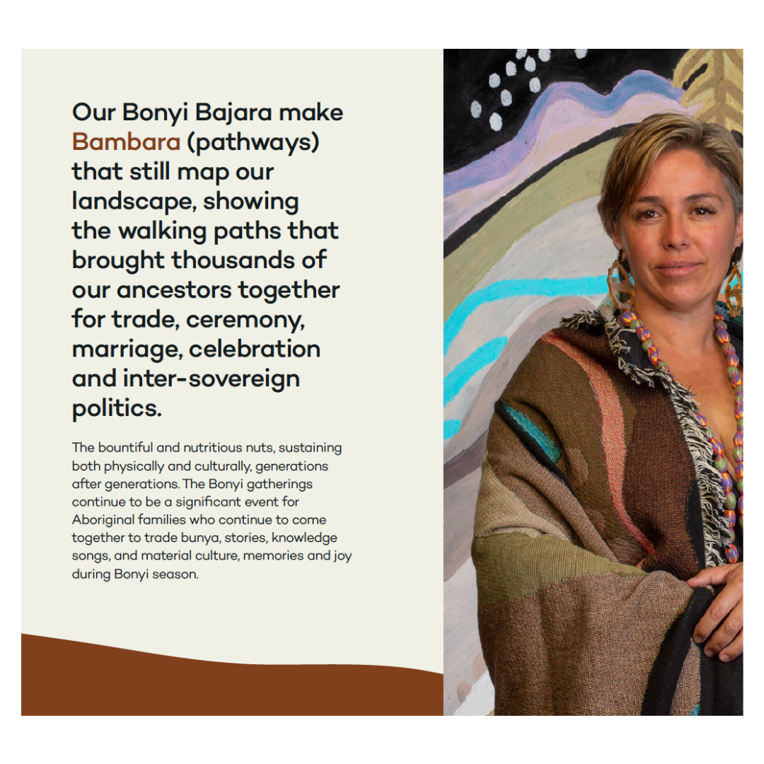 MUNIMBA-JA ART CENTRE - Libby Harward | 'Bambara (Pathways) Blanket' | Recycled Cotton Blanket