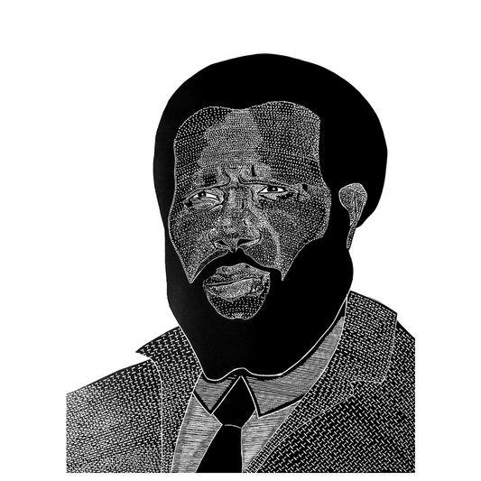 ROBERT TOMMY PAU | 'Mabo' | 2021 | Linocut Print
