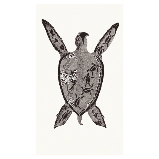 LAURIE NONA | 'Malungu Apaz Sager Gimiya' | Linocut print