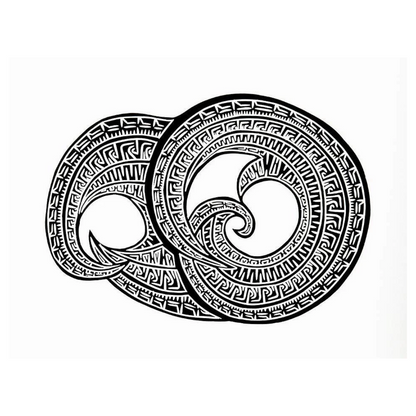 JOEL SAM | 'Bu Bu (Tides)' | Linocut print
