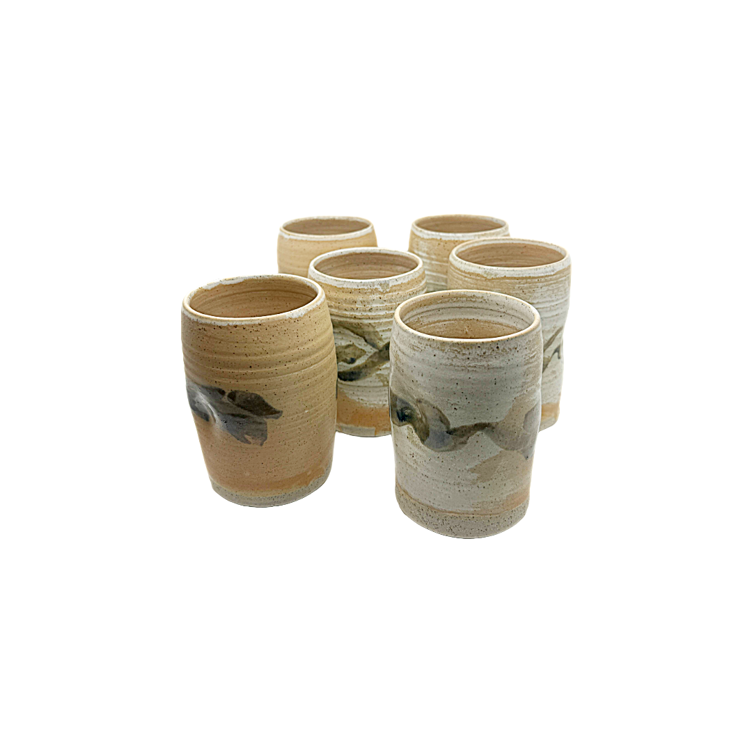 NEXT OF KIN | ‘Landscape Tumbler (tall)’ | Ceramic vessel / patterned