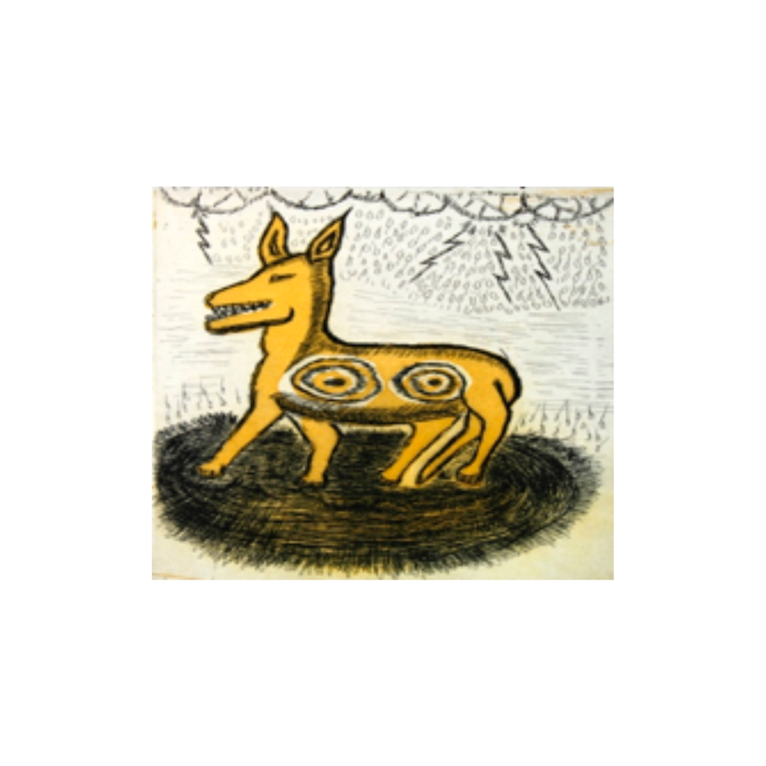 BEVAN NAMPONAN | 'Kutcher (cold)' | Etching