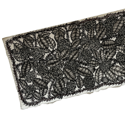PETER B MORRISON | ‘Roses’ | Pen + Ink drawing