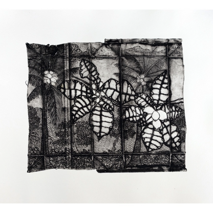 PETER B  MORRISON  | 'Almond' | Drypoint etching