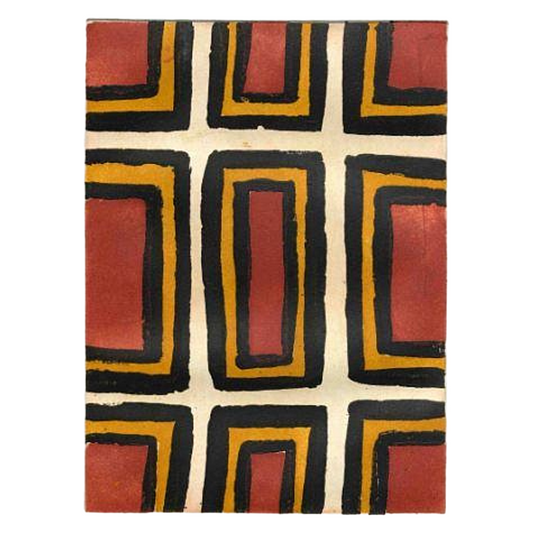 VALMAI AMBRYM | 'Kids Playing Games on the Streets II (red ochre state)' Etching |