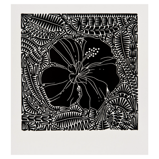 BRIAN ROBINSON | 'Ilan Garland' | Linocut Print