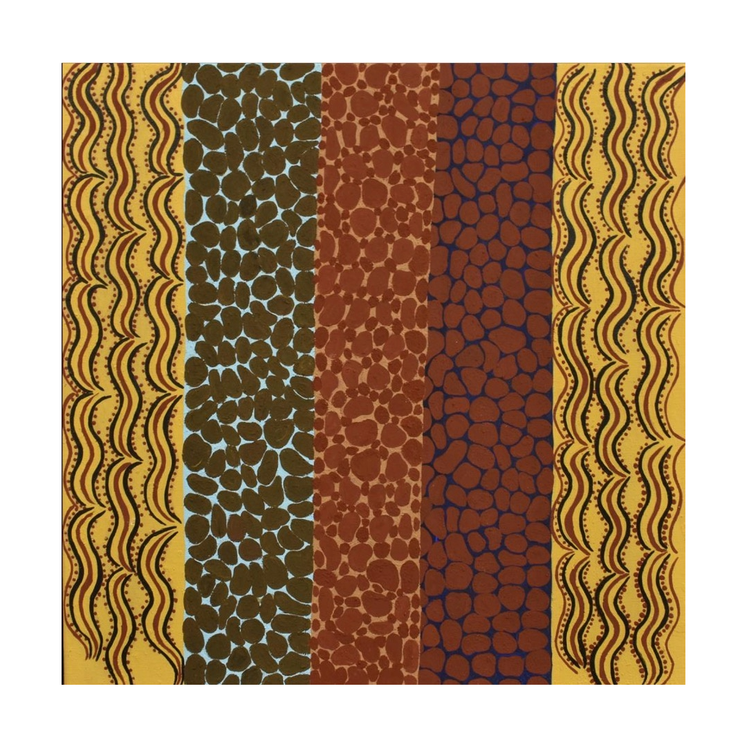 LORNA SHAUN | 'Drought' | Painting / Acrylic, Dry & Earth Pigment on Linen