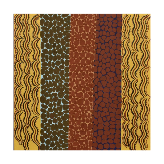 LORNA SHAUN | 'Drought' | Painting / Acrylic, Dry & Earth Pigment on Linen