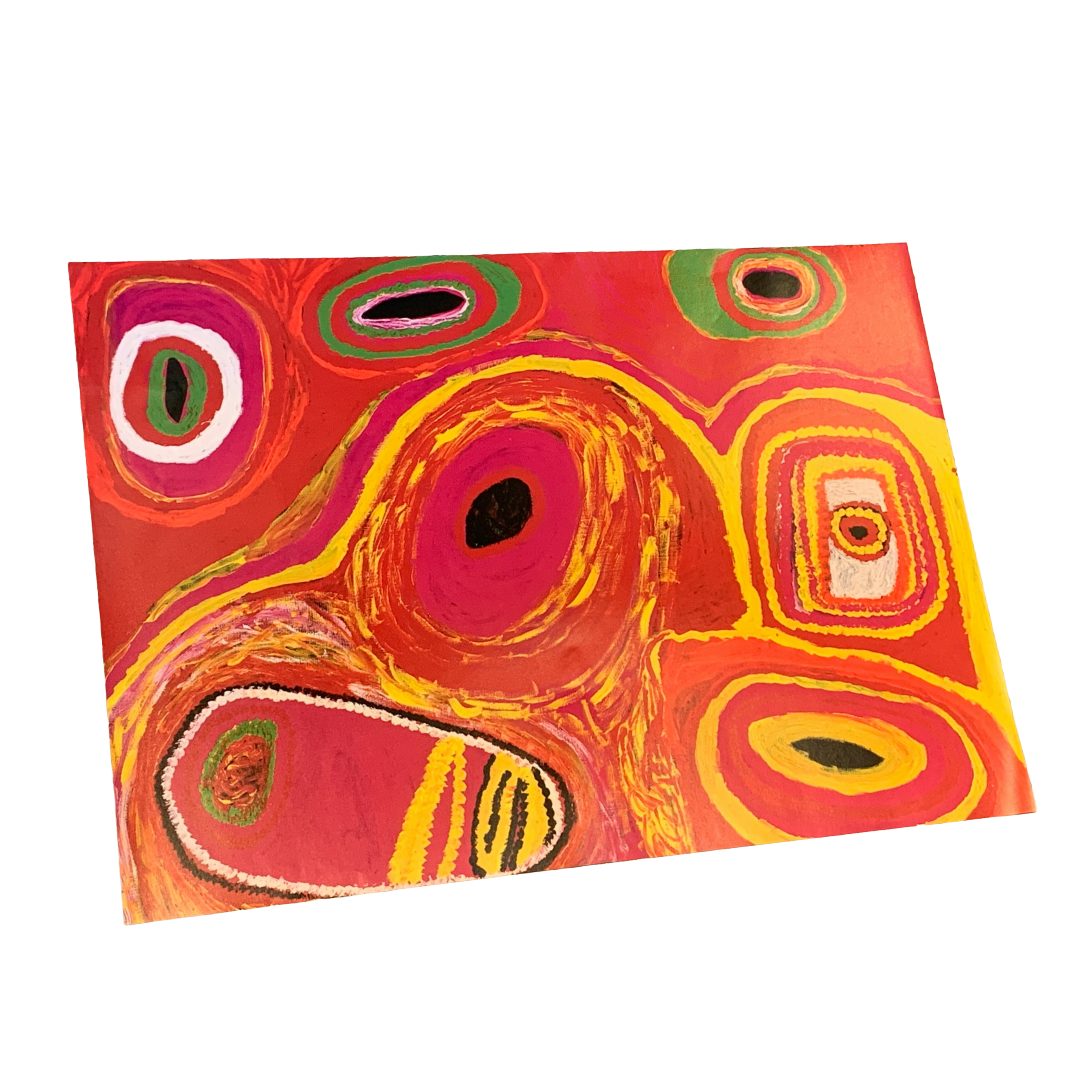BLAK FLAIR PROJECT | 'Markarrki' | Wrapping Paper / Netta Loogatha