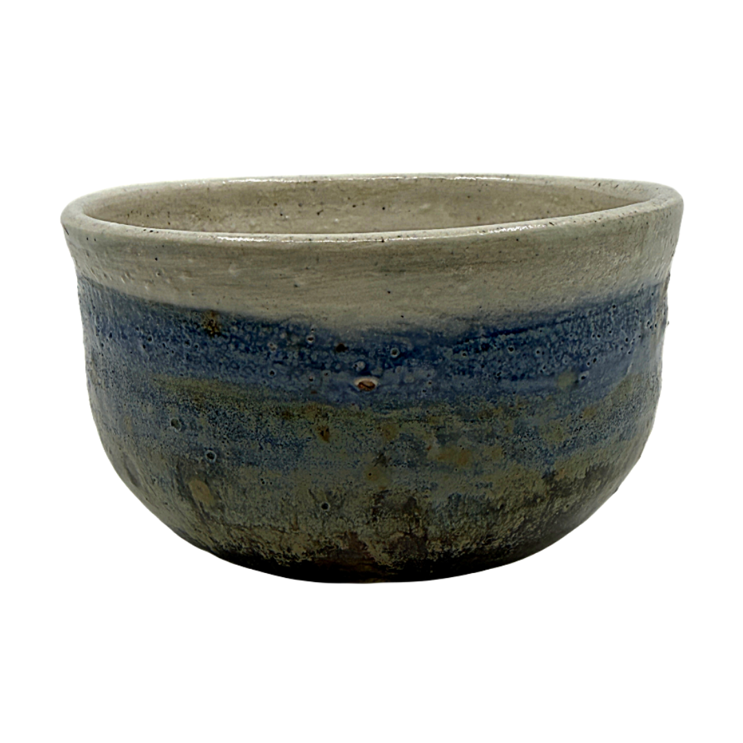 AKIKO HANAZAKI | 'Jade Glaze & Golden Matcha Cup No 2'  | Hand built ceramic