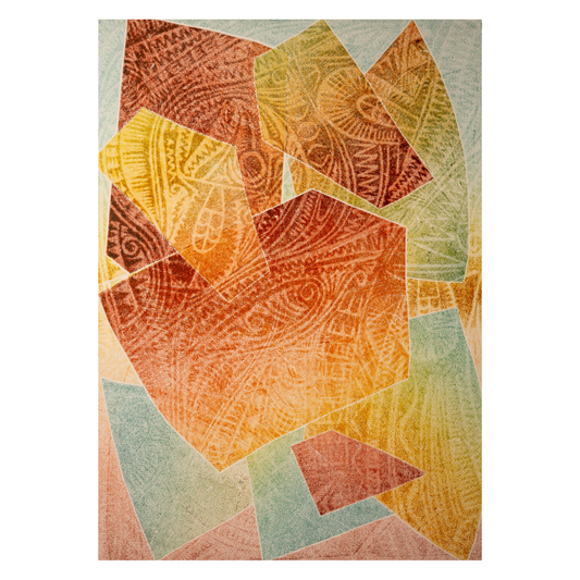 SOLOMON BOOTH | 'Awareness (xxvi)' | 2026 | Monoprint on paper | H 520 x W 370 mm