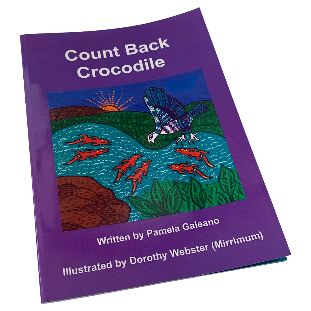 PAM GALEANO | 'Count Back Crocodile' | Illustrated Children's book