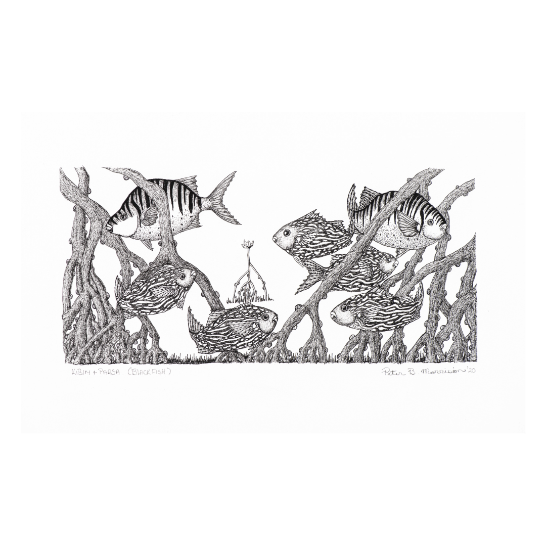 Peter B Morrison 'KIBIM & PARSA '(BLACK FISH)