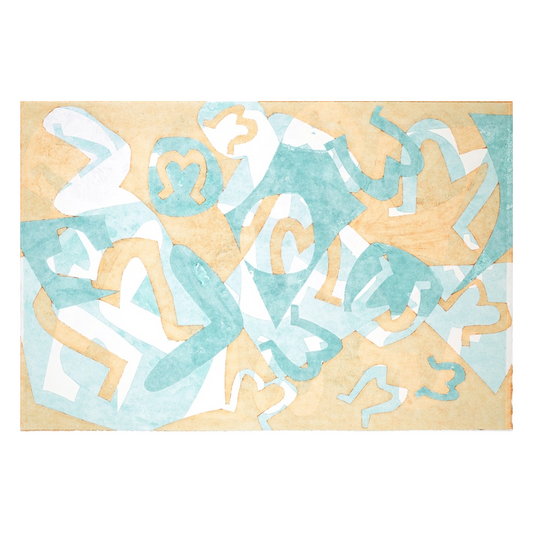 DANIE SAVAGE | 'Reconciliation/ Identity (State IIII)' | Monoprint on BFK Rives paper