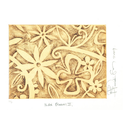 BRIAN ROBINSON | 'Ilan Bloom II' | Etching